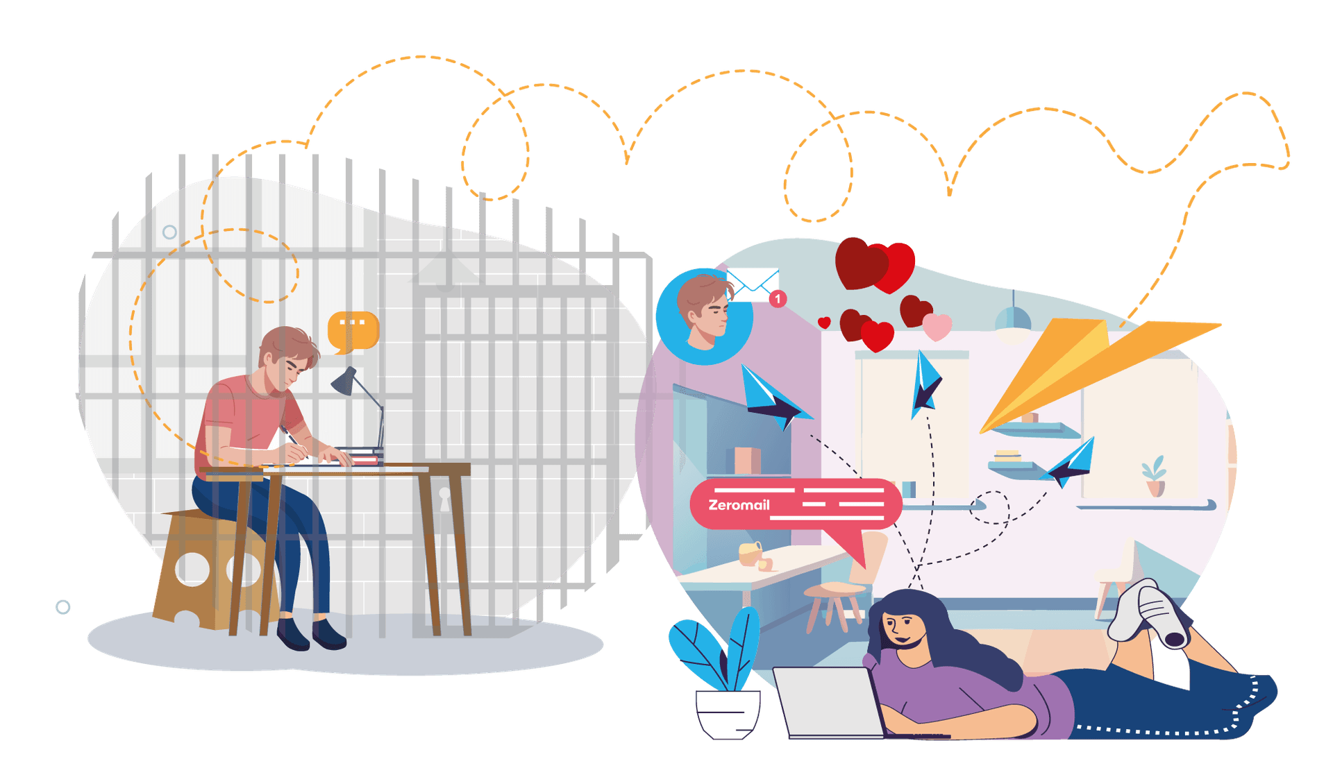 inviare lettere a detenuto